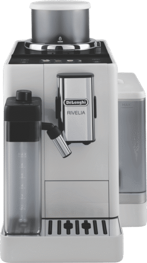 DeLonghi Rivelia Fully Automatic Coffee Machine White