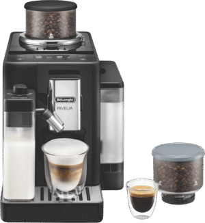 DeLonghi Rivelia Fully Automatic Coffee Machine Black