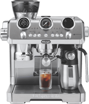 DeLonghi La Specialista Maestro 2.0 Cold Brew Manual Coffee Machine Metal