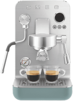 Smeg Minipro Expresso Coffee Machine Matte Emerald Green