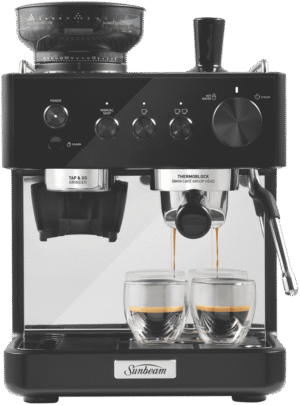 Sunbeam Origins Classic Espresso Coffee Machine Black