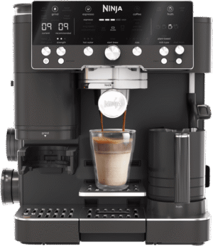 Ninja Luxe Cafe Manual Coffee Machine Midnight Black